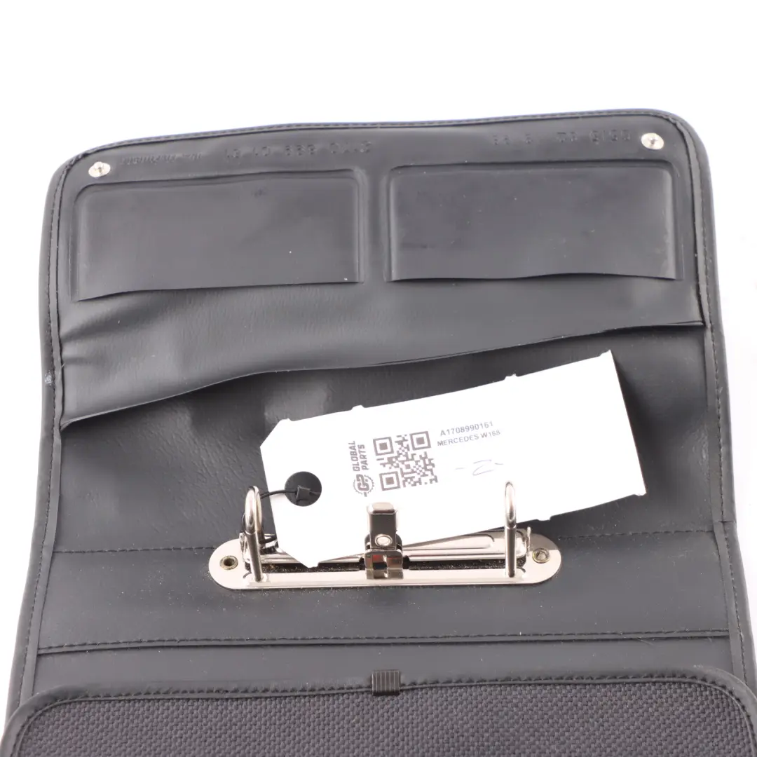 Mercedes-Benz A C E W168 W202 W210 Fahrzeugpapiere Tasche für mit Teilenummer A1708990161 Mercedes-Benz A C E W168 W202 W210 Fahrzeugpapiere Tasche - SKU A1708990161 - Teilenummer A1708990161