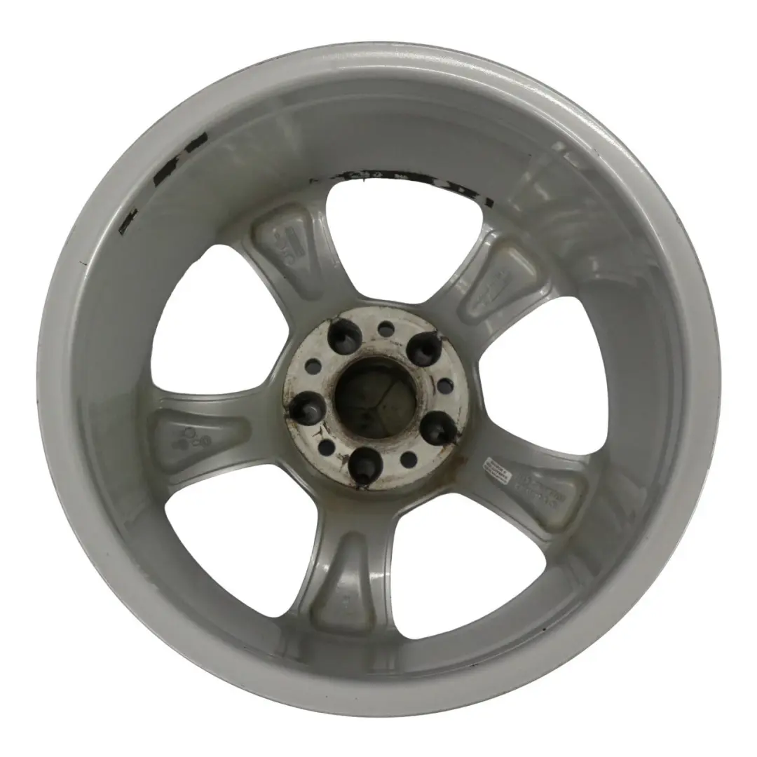 Silberne Leichtmetallfelge 17" 8,5J ET:30 5 Speichen für Mercedes R171 mit Teilenummer A1714011902 Mercedes R171 Silberne Leichtmetallfelge 17" 8,5J ET:30 5 Speichen - SKU A1714011902-1 - Teilenummer A1714011902