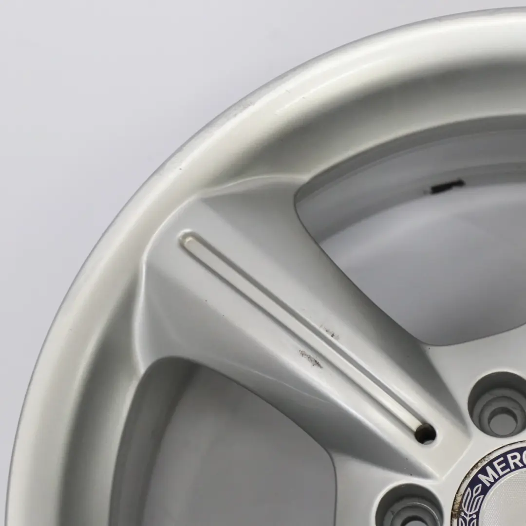 Mercedes SLK R171 Silver Wheel Rim Alloy 17" 8,5J ET:30 5 Spoke - SKU A1714011902-2 - Part number A1714011902