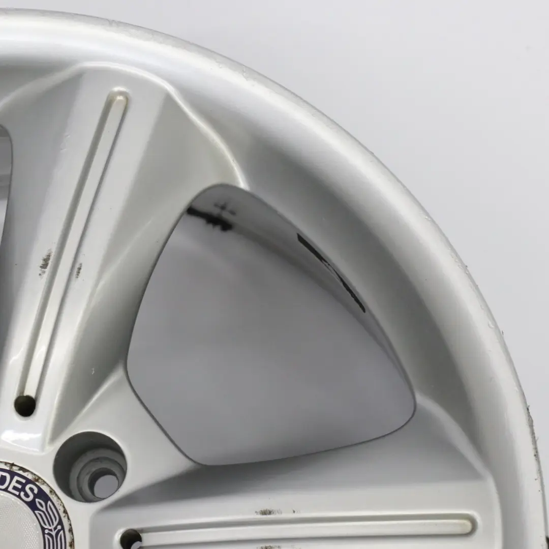Llanta de aleación plata 17" 8,5J ET:30 5 radios para Mercedes SLK R171 con número de pieza A1714011902 Mercedes SLK R171 Llanta de aleación plata 17" 8,5J ET:30 5 radios - SKU A1714011902-2 - Número de pieza A1714011902