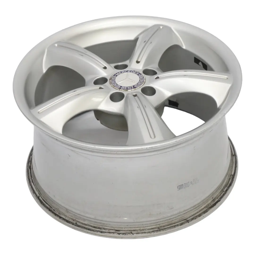 Mercedes SLK R171 Silver Wheel Rim Alloy 17" 8,5J ET:30 5 Spoke - SKU A1714011902-2 - Part number A1714011902