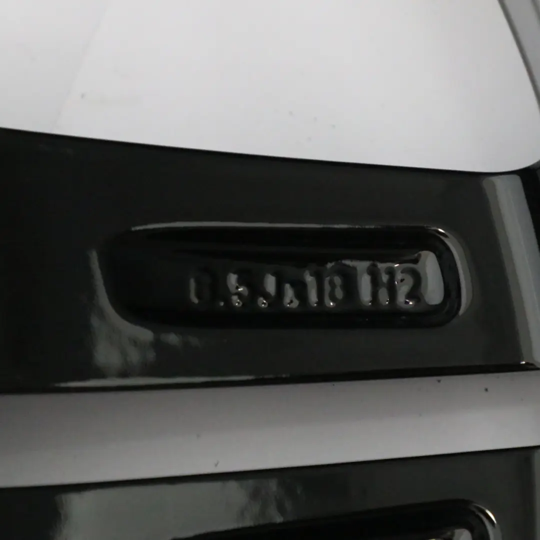 Llanta aleación plateada trasera Mercedes R171 C209 AMG 18" 8,5J - SKU A1714014802 - Número de pieza A1714014802