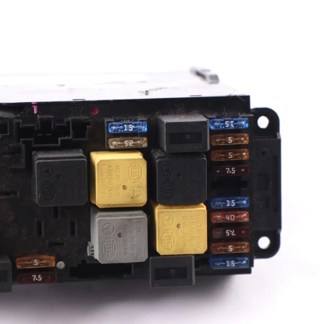Fuse Box Mercedes SLK R171 Roadster SAM Relay Box Control Module to with Part number A1715451701 Fuse Box Mercedes SLK R171 Roadster SAM Relay Box Control Module - SKU A1715451701-1 - Part number A1715451701