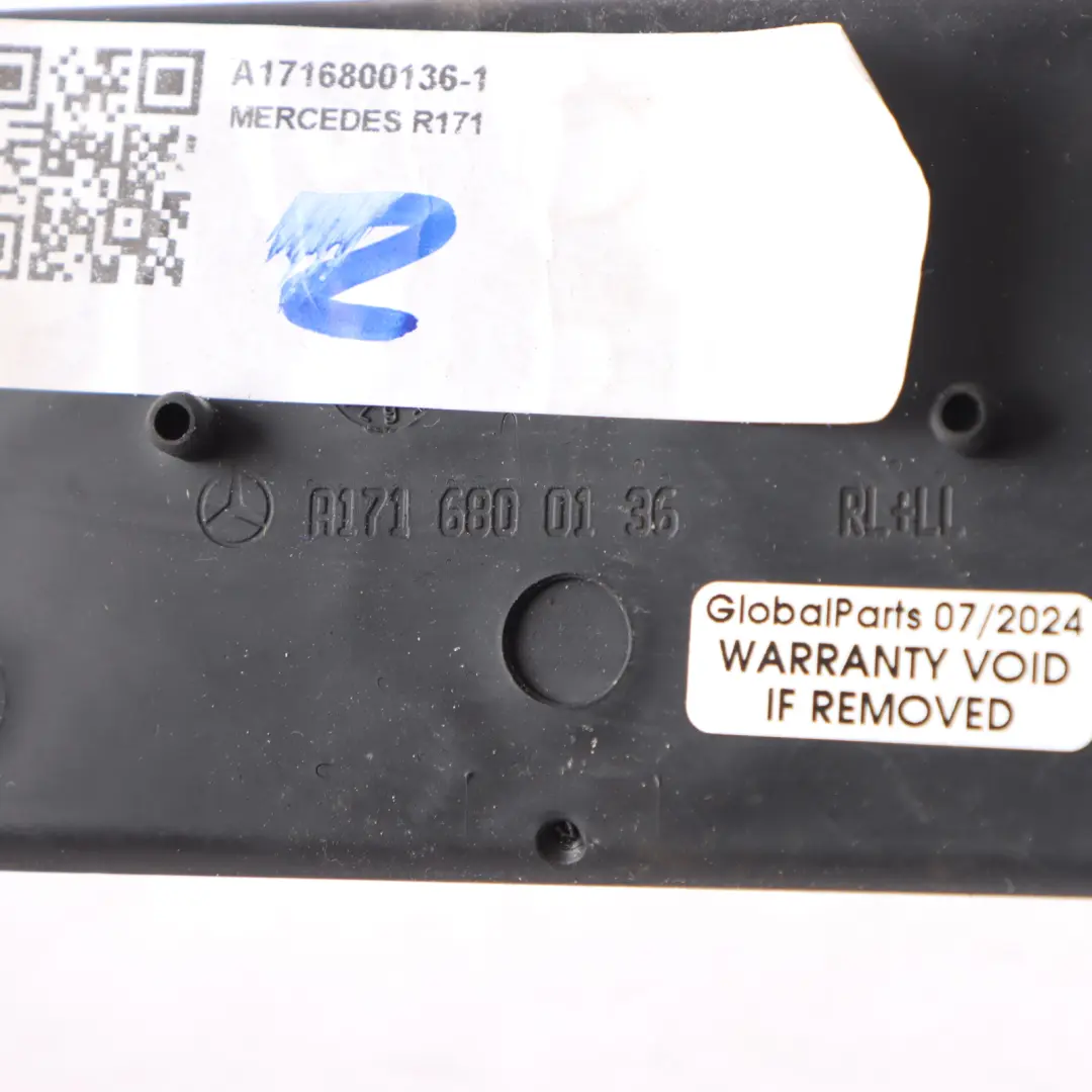 Mercedes SLK R171 Selector Marcha Cubierta Envolvente Embellecedor - SKU A1716800136-1 - Número de pieza A1716800136