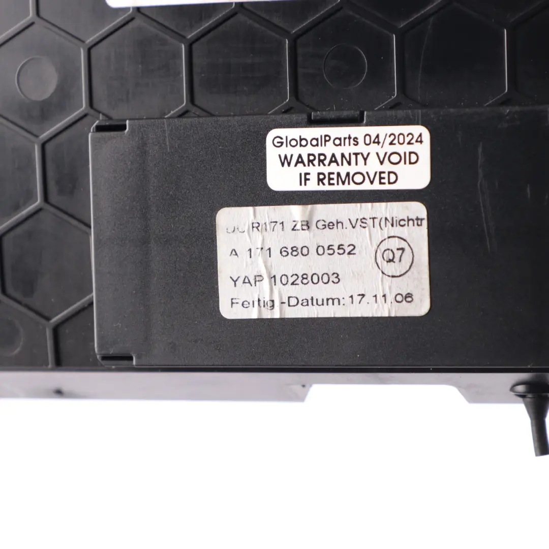 Mercedes SLK R171 Centre Console Storage Ashtray Tray Dashboard - SKU A1716800552-2 - Part number A1716800552