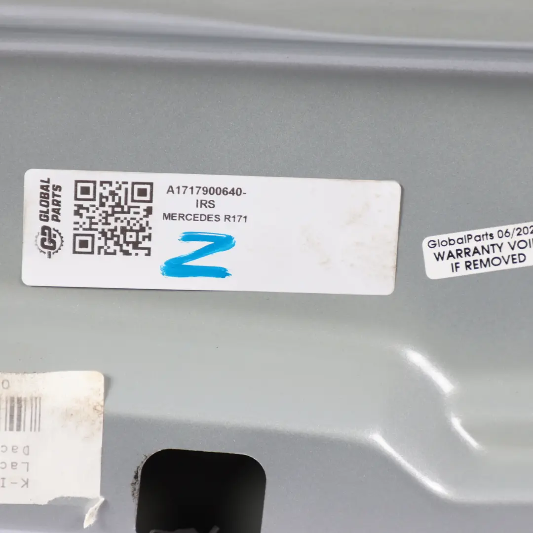 Folding Top Shell Mercedes SLK R171 Hardtop Roof Cover Iridium Silver - 775 to  with Part number A1717900640  Folding Top Shell Mercedes SLK R171 Hardtop Roof Cover Iridium Silver - 775 - SKU A1717900640-IRS - Part number A1717900640