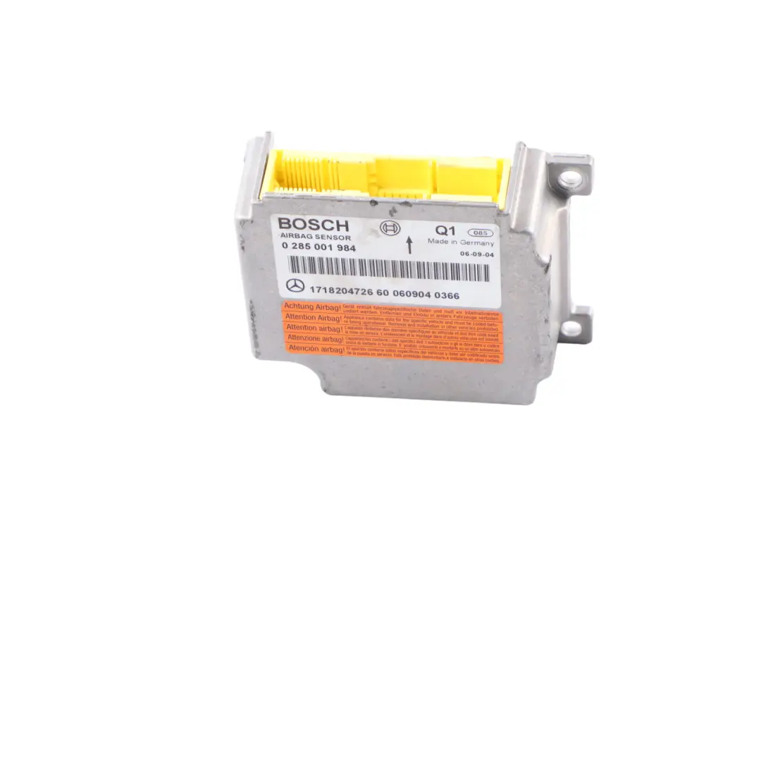 SRS Air Module Control Unit ECU to Mercedes R171 with Part number A1718204726 Mercedes R171 SRS Air Module Control Unit ECU - SKU A1718204726 - Part number A1718204726