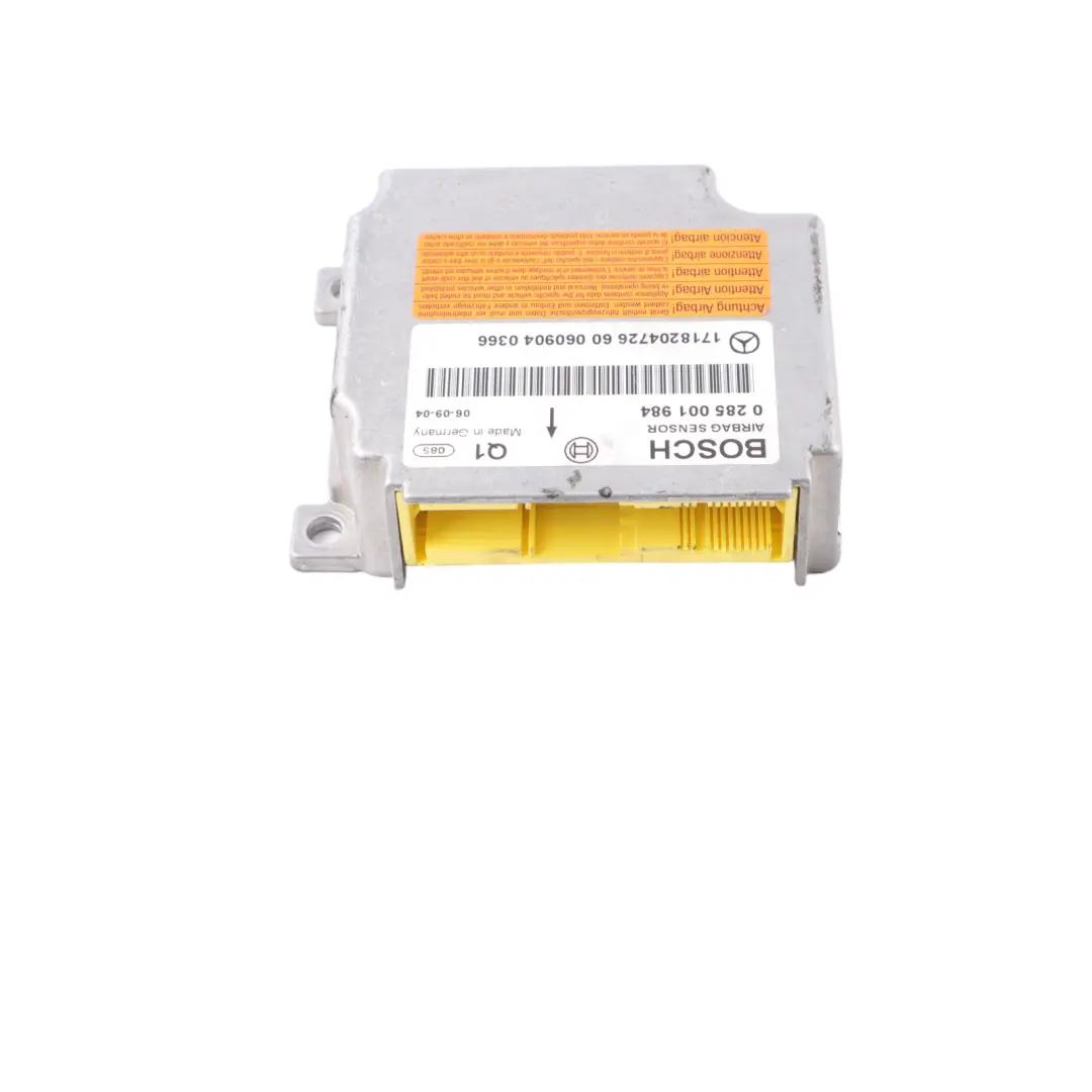 Mercedes R171 SRS Air Module Control Unit ECU - SKU A1718204726 - Part number A1718204726