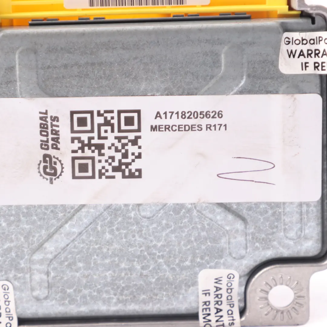 Airbag Module Air Bag SRS Control Unit ECU to Mercedes SLK R171 with Part number A1718205626 Mercedes SLK R171 Airbag Module Air Bag SRS Control Unit ECU - SKU A1718205626 - Part number A1718205626