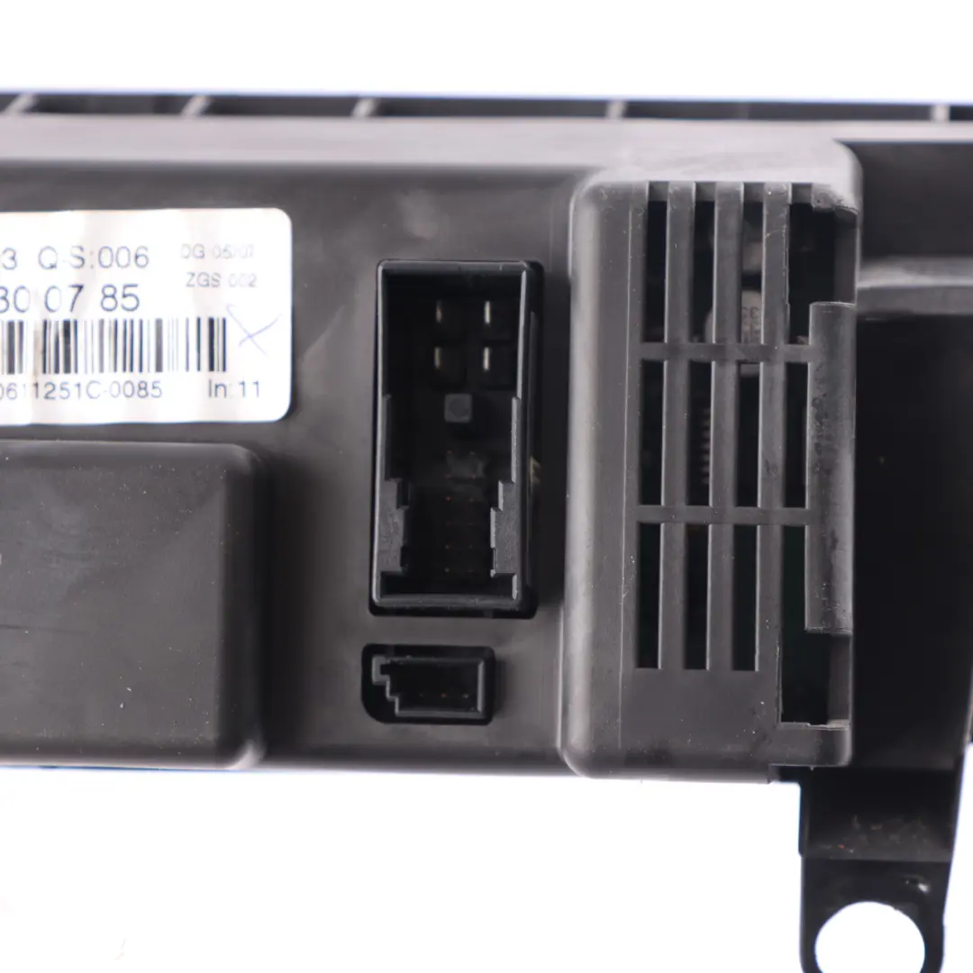 Mercedes R171 Panneau De Commande De Chauffage Et De Climatisation - SKU A1718300785 - Numéro de pièce A1718300785