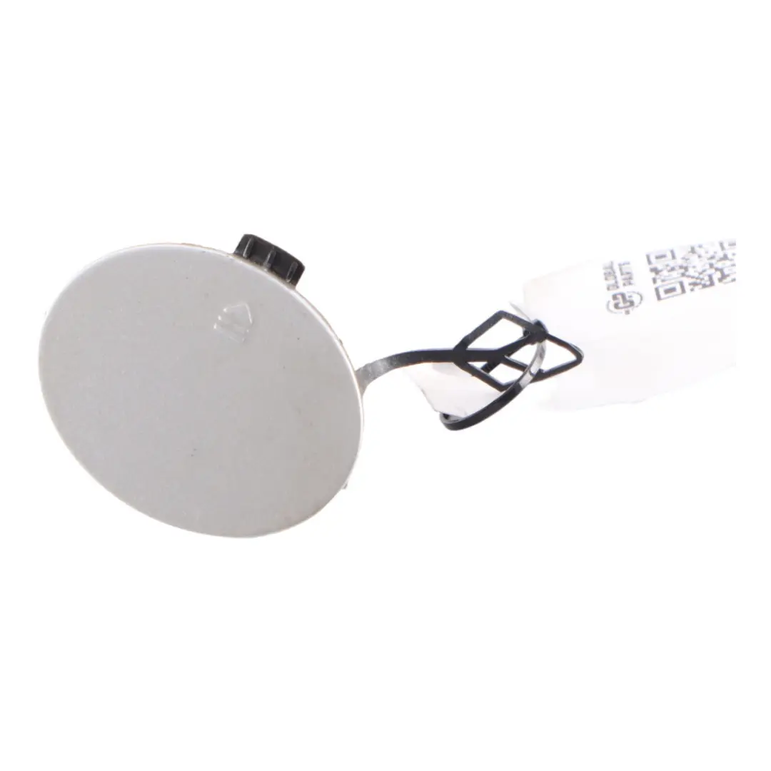 Bumper Towing Eye Cover Iridium Silver Metallic - 775 to Mercedes SLK R171 Rear with Part number A1718850023 Mercedes SLK R171 Rear Bumper Towing Eye Cover Iridium Silver Metallic - 775 - SKU A1718850023-IRS - Part number A1718850023