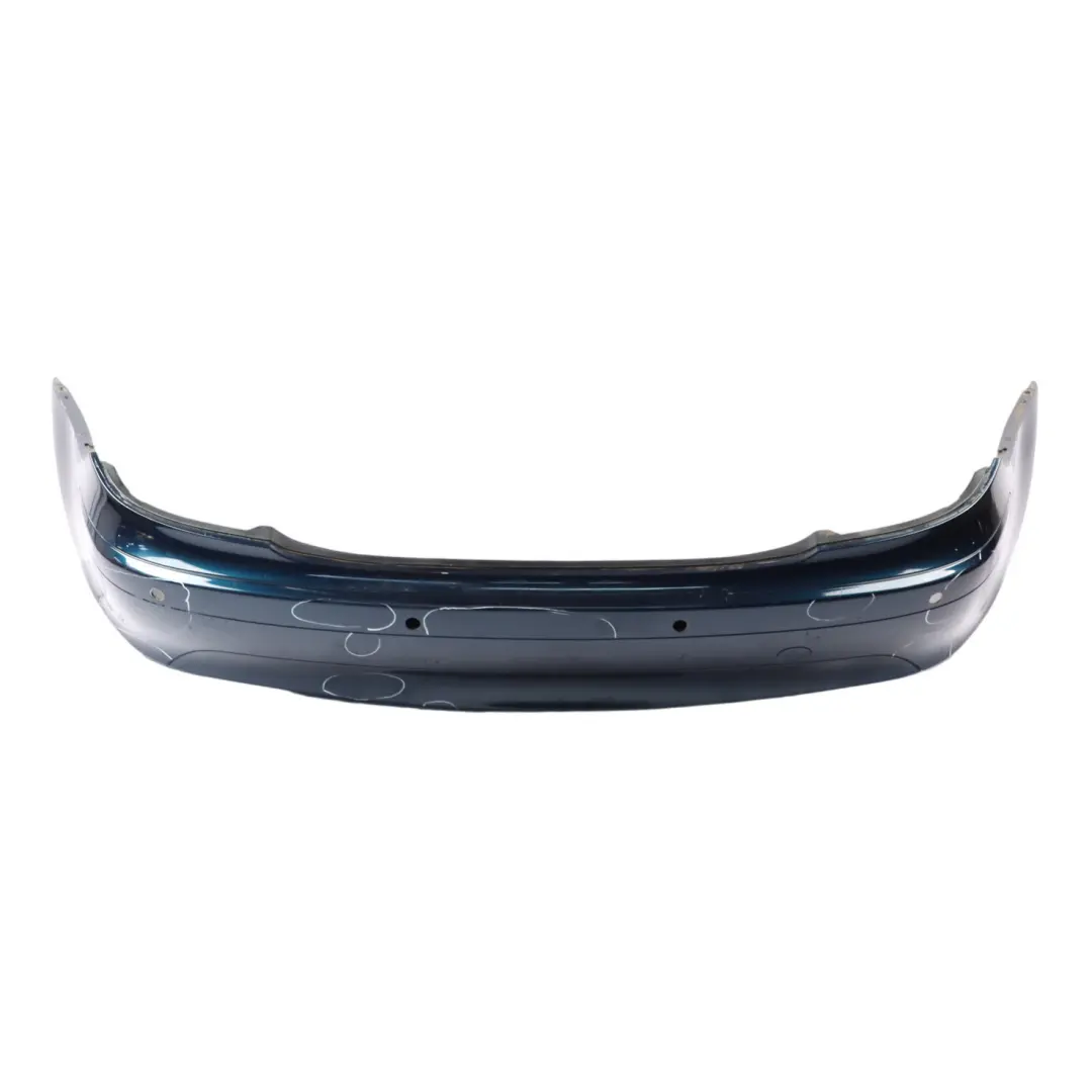 Bumper Trim Panel Covering Benitoite Blue Metallic - 950 to Mercedes SLK R171 Rear with Part number A1718850125 Mercedes SLK R171 Rear Bumper Trim Panel Covering Benitoite Blue Metallic - 950 - SKU A1718850125-BEB - Part number A1718850125