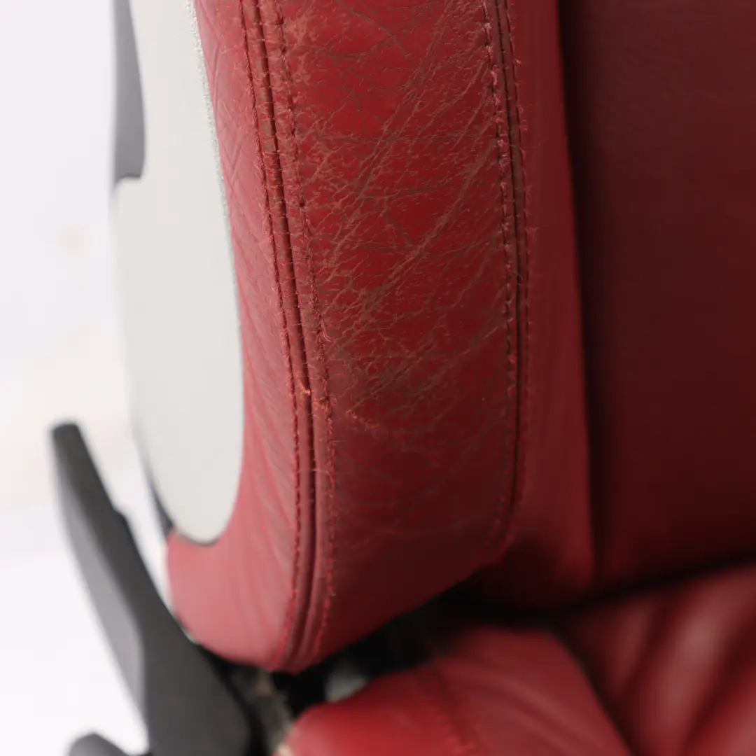  Front Seat Mercedes R171 Right O/S Heated Leather Nappa Semi-Aniline Red Memory - SKU A1719103447-4 - Part number A1719103447