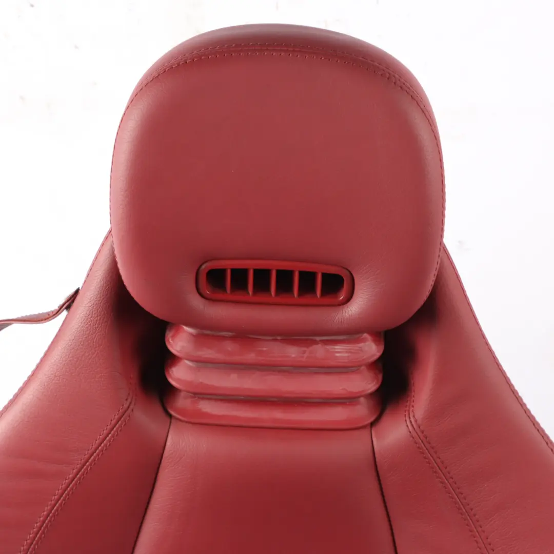 Front Seat Mercedes R171 Right O/S Heated Leather Nappa Semi-Aniline Red Memory to with Part number A1719103447 Front Seat Mercedes R171 Right O/S Heated Leather Nappa Semi-Aniline Red Memory - SKU A1719103447-4 - Part number A1719103447
