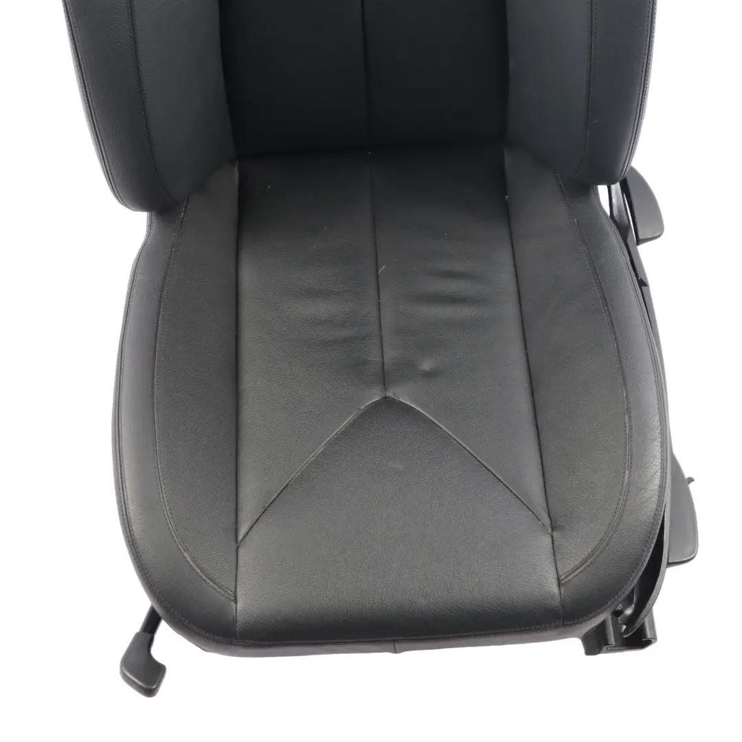 Front Left N/S Seat Leather Semi-Aniline Nappa Black Interior to Mercedes SLK R171 with Part number A1719107301 Mercedes SLK R171 Front Left N/S Seat Leather Semi-Aniline Nappa Black Interior - SKU A1719107301-4 - Part number A1719107301