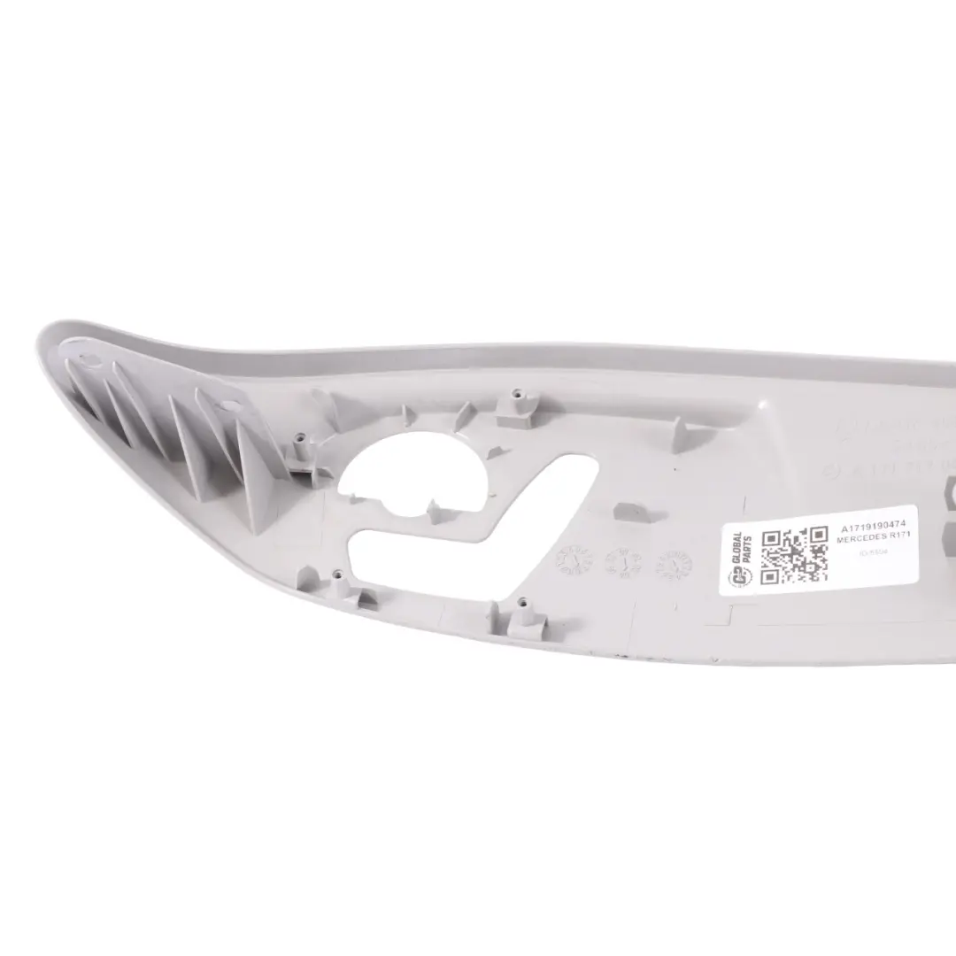 Front Right O/S Trim Panel Molding to Mercedes R171 Seat Cover with Part number A1719190474 Mercedes R171 Seat Cover Front Right O/S Trim Panel Molding - SKU A1719190474 - Part number A1719190474