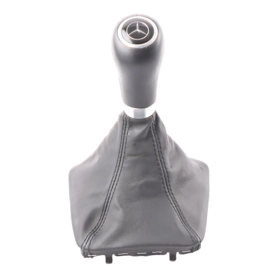 Gear Lever Mercedes SLK R172 Automatic Gear Selector Knob Boot Leather Black