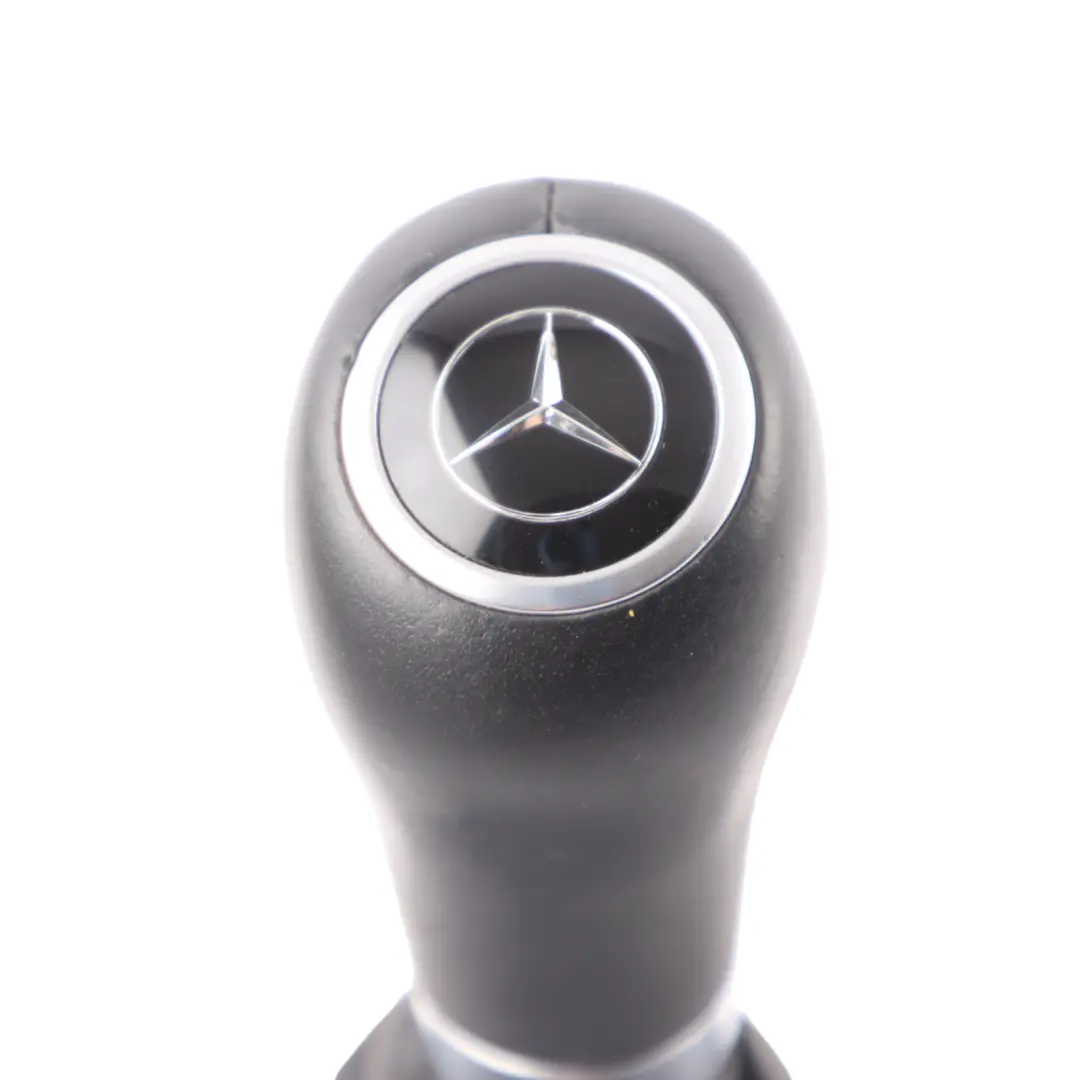 Gear Lever Mercedes SLK R172 Automatic Gear Selector Knob Boot Leather Black - SKU A1722673010 - Part number A1722673010