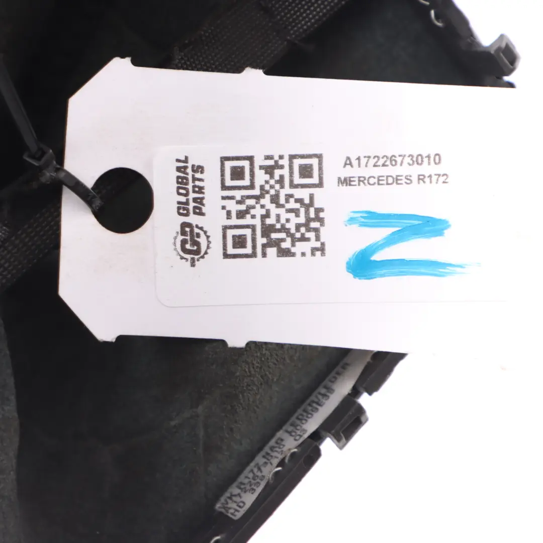 Mercedes R172 Leva del cambio Cambio automatico Manopola Boot Pelle Nero - SKU A1722673010 - Numero di parte A1722673010