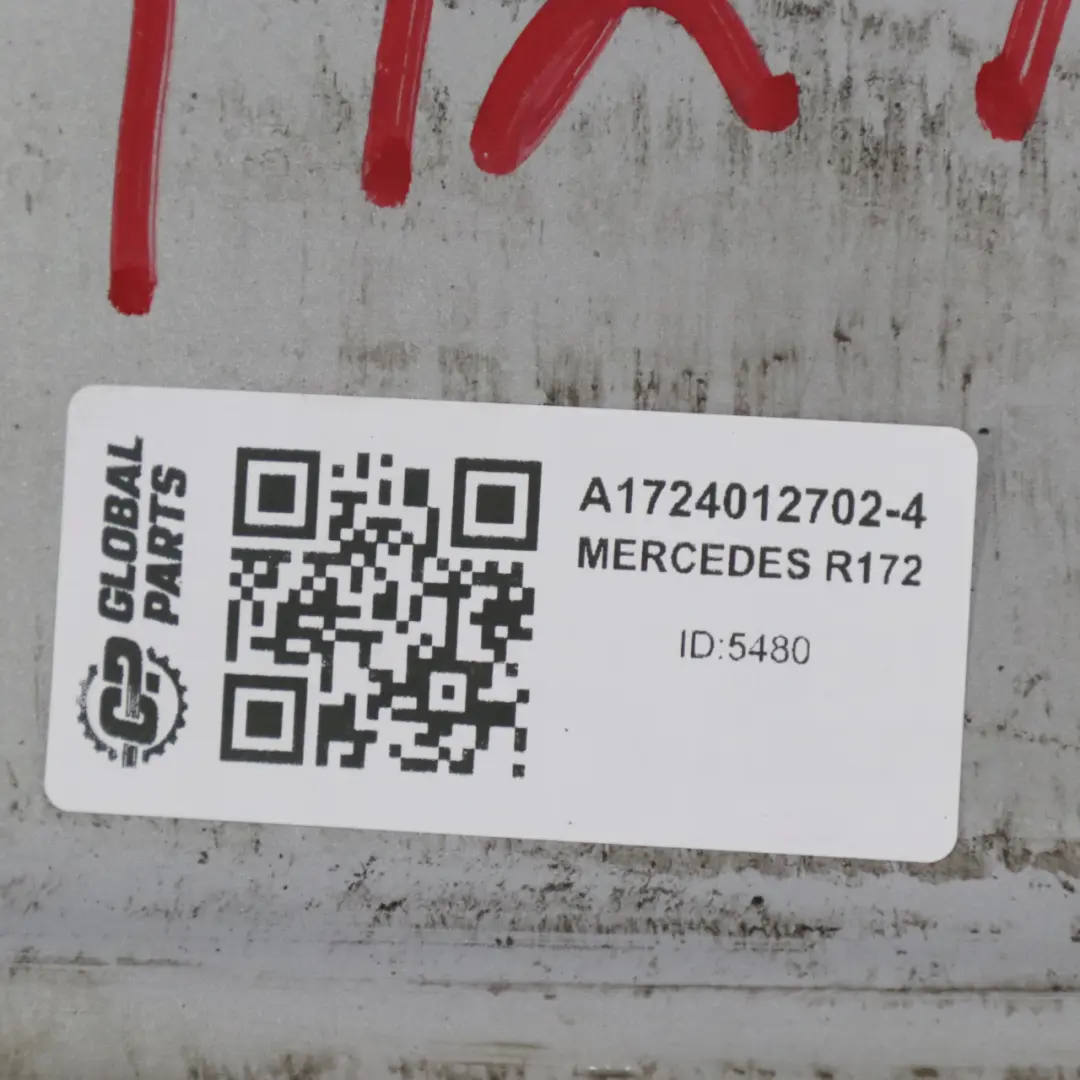 Alloy Wheel Rim 18" ET:36 8,5J 5 Spoke to Mercedes R172 Rear Silver with Part number A1724012702 Mercedes R172 Rear Silver Alloy Wheel Rim 18" ET:36 8,5J 5 Spoke - SKU A1724012702-4 - Part number A1724012702