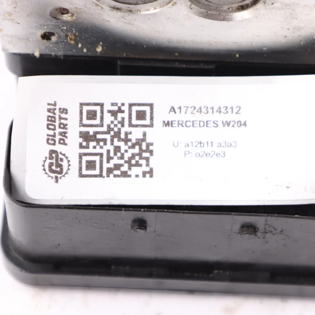 Mercedes W204 Hydraulic Pump ABS Brake Control Unit Module A1729014100 - SKU A1724314312 - Part number A1724314312