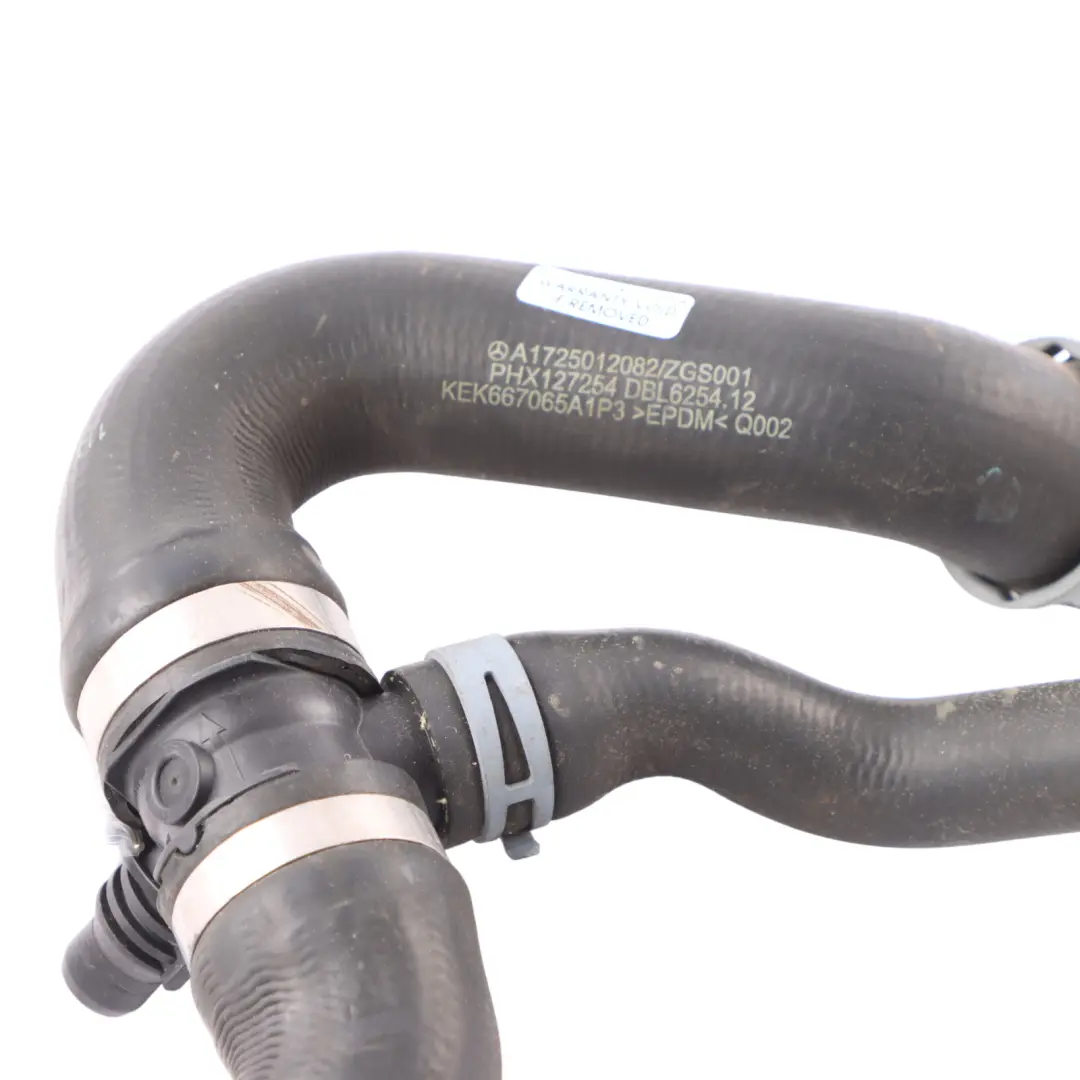 OM271 Coolant Radiator Hose Line Right O/S to Mercedes SLK R172 Petrol with Part number A1725012082 Mercedes SLK R172 Petrol OM271 Coolant Radiator Hose Line Right O/S - SKU A1725012082 - Part number A1725012082