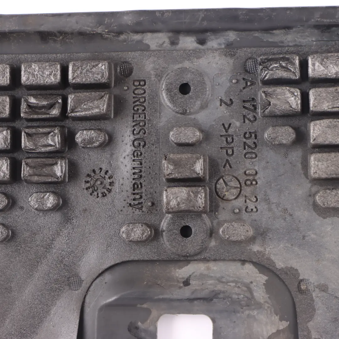 Centre Shield Insulation Engine Protection Guard to Mercedes SLK R172 with Part number A1725200823 Mercedes SLK R172 Centre Shield Insulation Engine Protection Guard - SKU A1725200823 - Part number A1725200823
