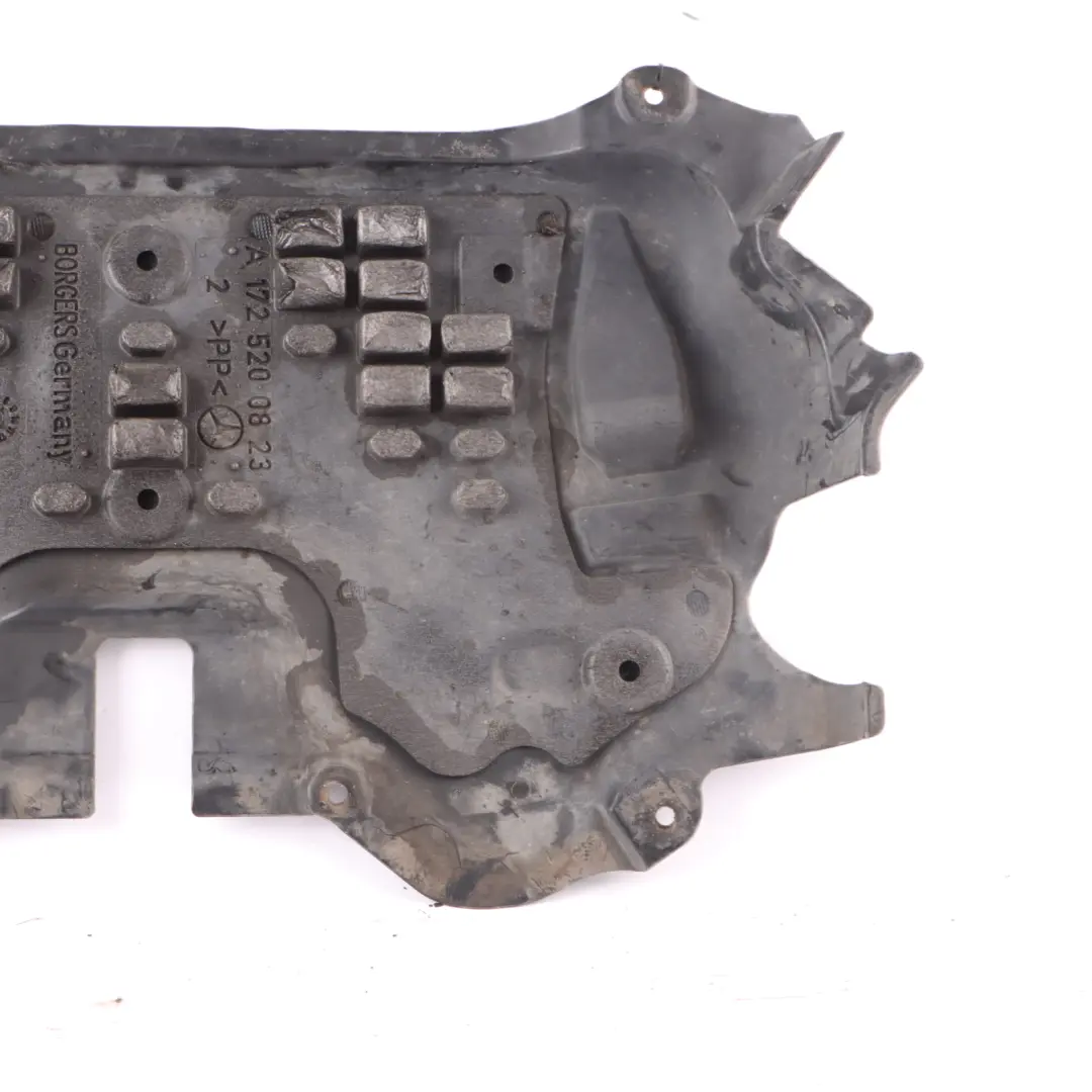 Centre Shield Insulation Engine Protection Guard to Mercedes SLK R172 with Part number A1725200823 Mercedes SLK R172 Centre Shield Insulation Engine Protection Guard - SKU A1725200823 - Part number A1725200823