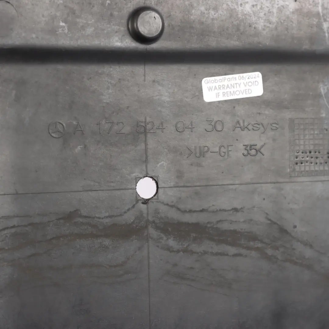 Underfloor Cover Mercedes R171 R172 Engine Undertray Rear Petrol to with Part number A1725240430 Underfloor Cover Mercedes R171 R172 Engine Undertray Rear Petrol - SKU A1725240430 - Part number A1725240430