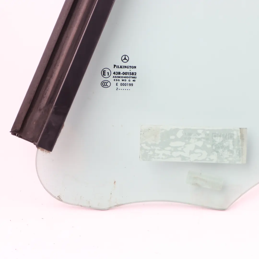 Mercedes R172 Seiten Scheibe Hinten Links Festes Dreiecksglas AS2 A1726700200 - SKU A1726700100-1 - Teilenummer A1726700100