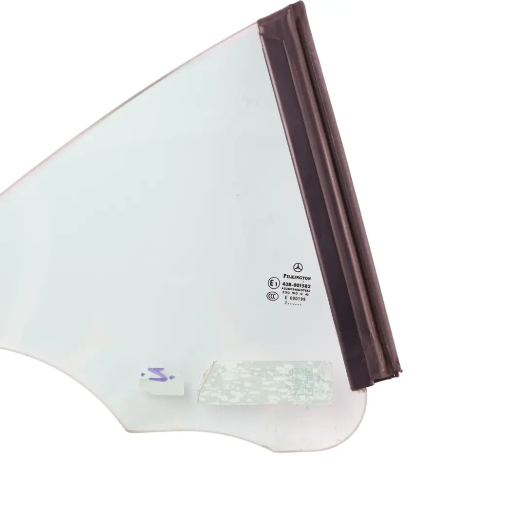 Side Window Rear Right O/S Fixed Triangle Glass AS2 to Mercedes R172 with Part number A1726700200 Mercedes R172 Side Window Rear Right O/S Fixed Triangle Glass AS2 - SKU A1726700200-1 - Part number A1726700200