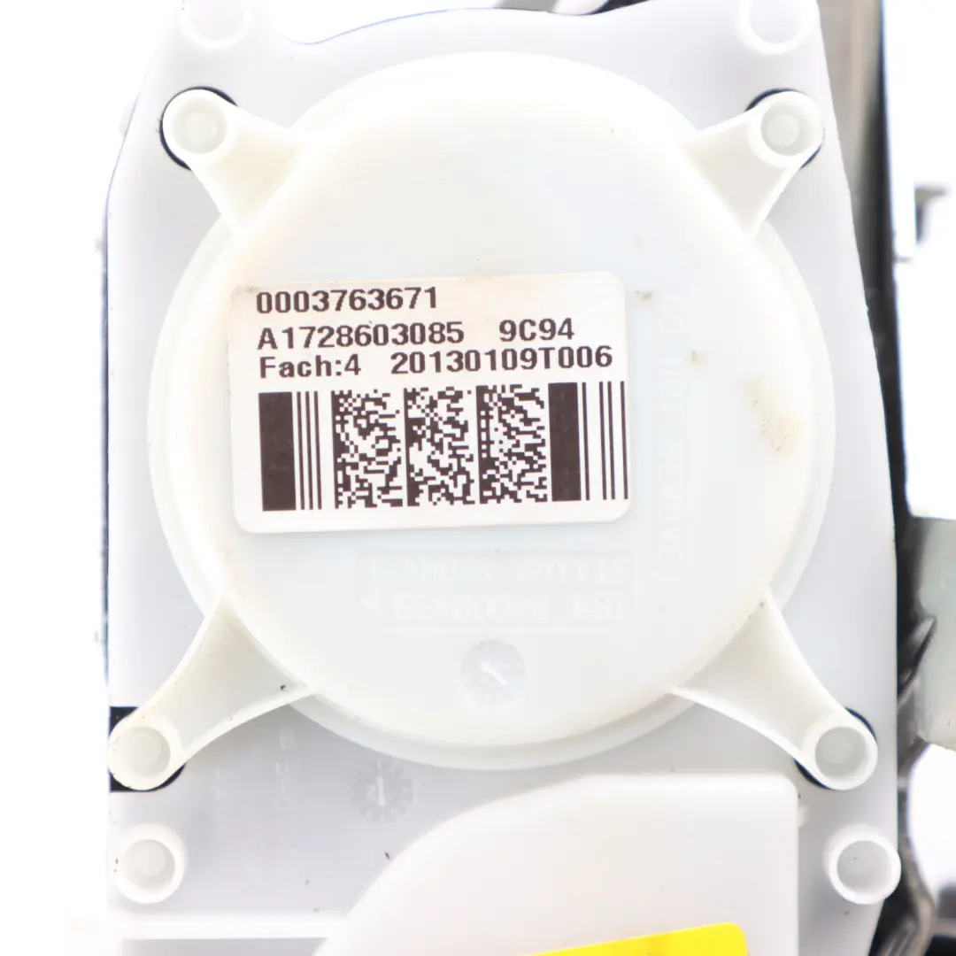 Seatbelt Retractor Front Right O/S Seat Belt Black A1726803085 to Mercedes R172 with Part number A1728603085 Mercedes R172 Seatbelt Retractor Front Right O/S Seat Belt Black A1726803085 - SKU A1728603085 - Part number A1728603085