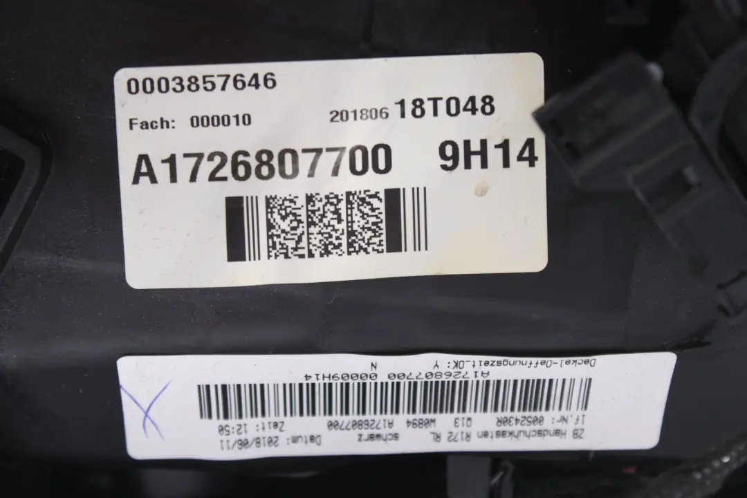 Glove Box Storage Compartment to Mercedes R172 with Part number a1726807700 Mercedes R172 Glove Box Storage Compartment - SKU rhd-a1726807700 - Part number a1726807700