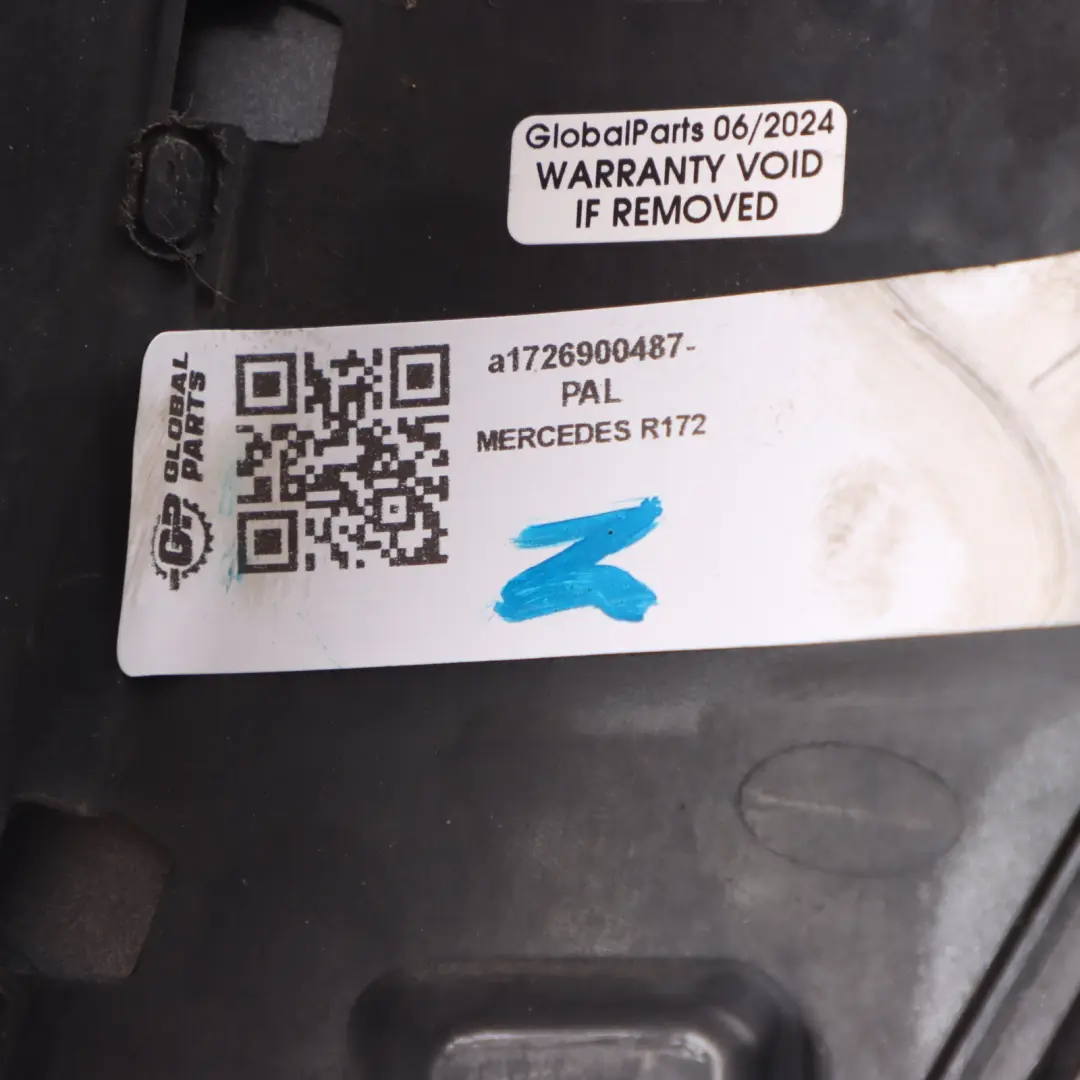 Mercedes SLK R172 Outside Pillar A Trim Right O/S Moulding Palladium Silver 792 - SKU A1726900487-PAL - Part number A1726900487