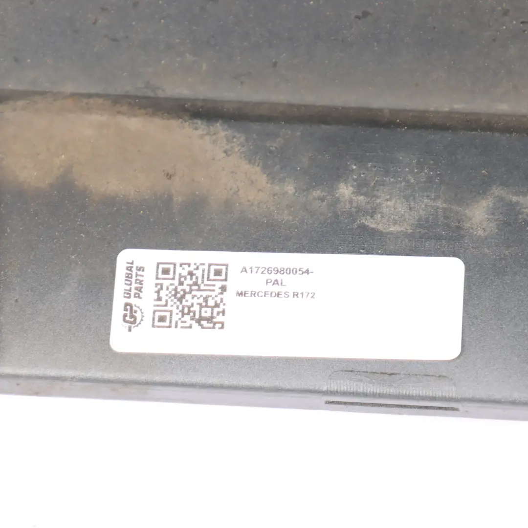 Door Sill Side Cover AMG Skirt Left N/S Palladium Silver - 792 to Mercedes R172 with Part number A1726980054 Mercedes R172 Door Sill Side Cover AMG Skirt Left N/S Palladium Silver - 792 - SKU A1726980054-PAL - Part number A1726980054