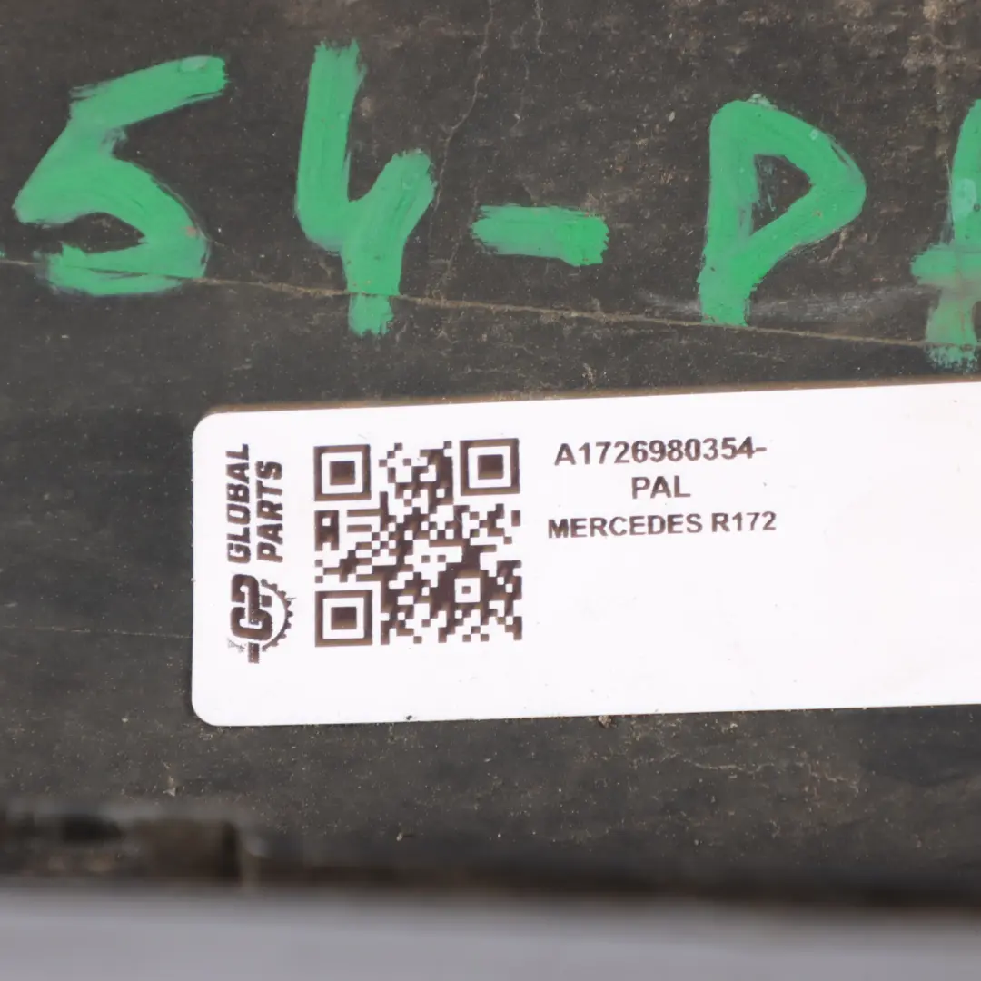 Door Sill Side Cover AMG Skirt Right O/S Palladium Silver - 792 to Mercedes R172 with Part number A1726980354 Mercedes R172 Door Sill Side Cover AMG Skirt Right O/S Palladium Silver - 792 - SKU A1726980354-PAL - Part number A1726980354