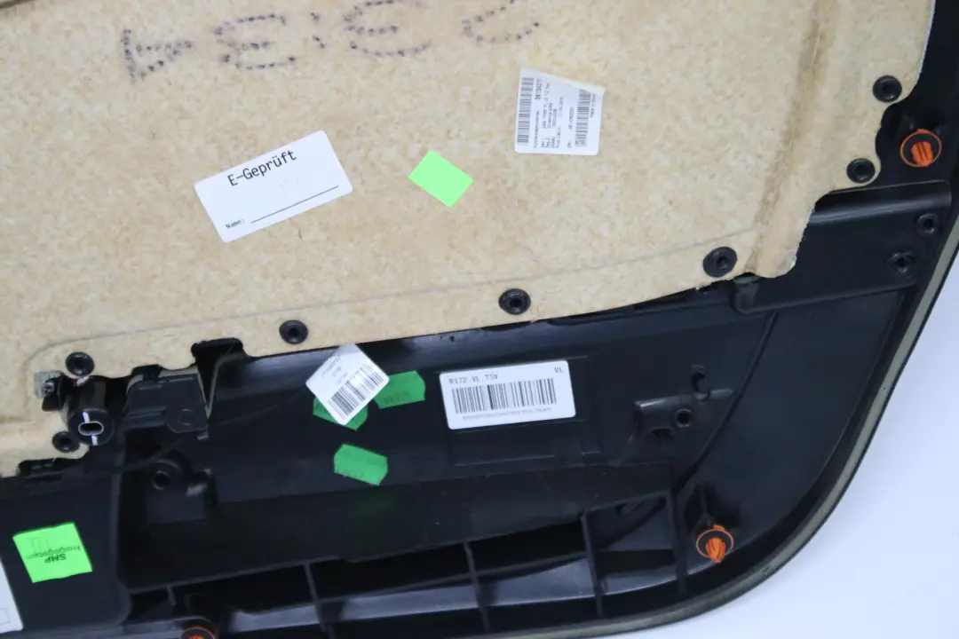 Door Card Panel Left N/S Black Leather to Mercedes R172 with Part number A1727205900 Mercedes R172 Door Card Panel Left N/S Black Leather - SKU A1727205900 - Part number A1727205900