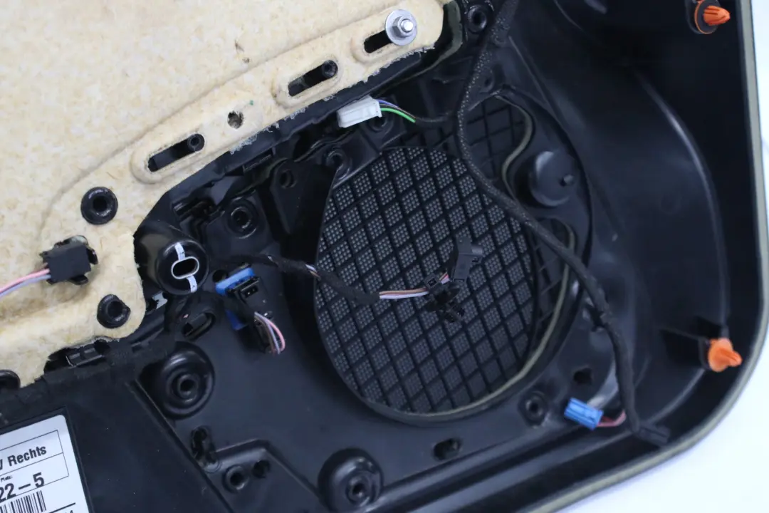 Door Card Panel Right O/S Black Leather to Mercedes R172 with Part number A1727206000 Mercedes R172 Door Card Panel Right O/S Black Leather - SKU A1727206000 - Part number A1727206000