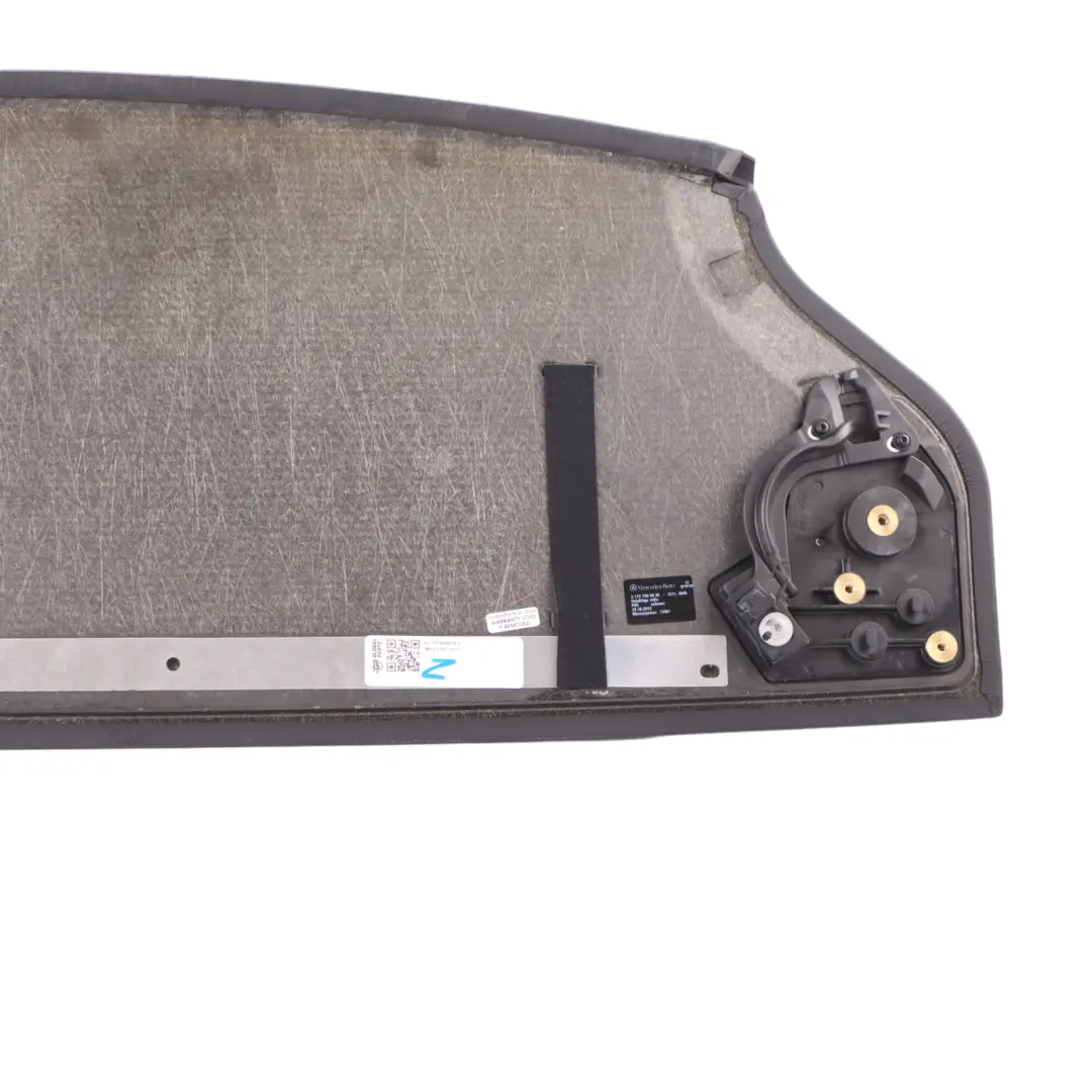 Parcel Shelf Hat Tray Rear Trim Cover Panel to Mercedes R172 with Part number A1727900035 Mercedes R172 Parcel Shelf Hat Tray Rear Trim Cover Panel - SKU A1727900035-1 - Part number A1727900035