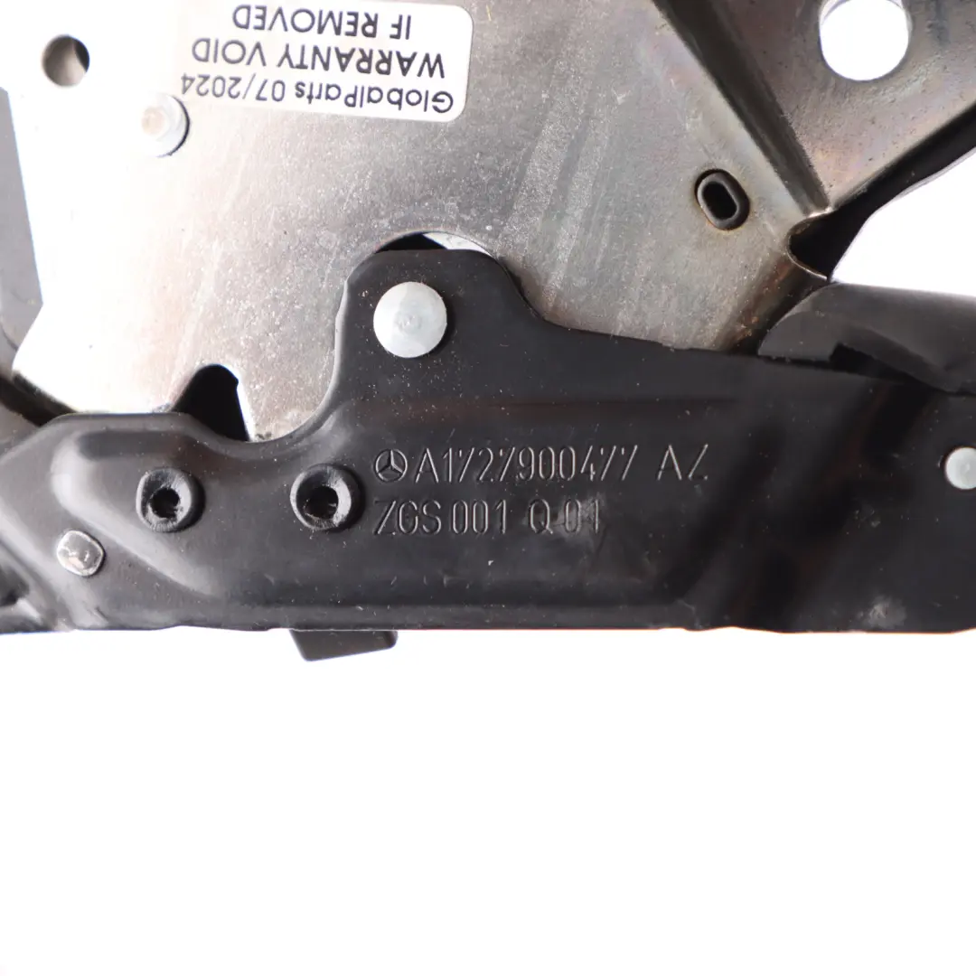 Folding Roof Latch Lock Mechanism Front Right O/S A1727900471 to Mercedes SLK R172 with Part number A1727900200 Mercedes SLK R172 Folding Roof Latch Lock Mechanism Front Right O/S A1727900471 - SKU A1727900200 - Part number A1727900200