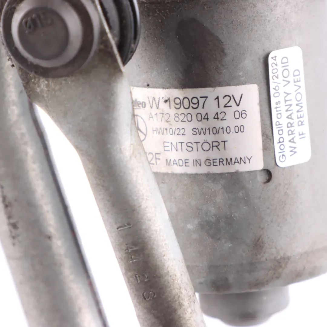 Front Windshield Windscreen Wiper Linkage System A1728201040 to Mercedes SLK R172 with Part number A1728200241 Mercedes SLK R172 Front Windshield Windscreen Wiper Linkage System A1728201040 - SKU rhd-A1728200241 - Part number A1728200241