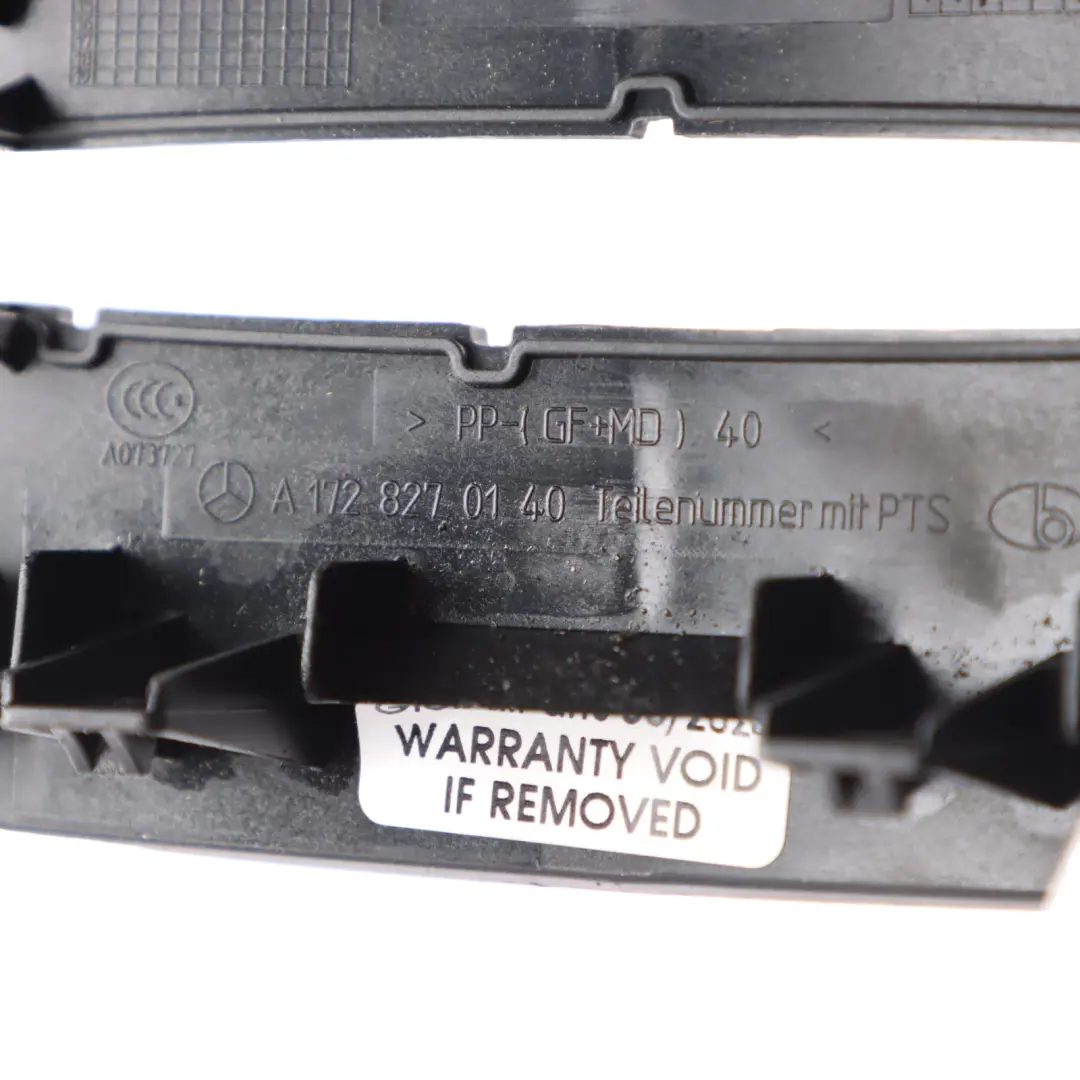 Tapa Rejilla Altavoz Central Trasera Negro para Mercedes SLK R172 con número de pieza A1728270140 Mercedes SLK R172 Tapa Rejilla Altavoz Central Trasera Negro - SKU A1728270140-2 - Número de pieza A1728270140