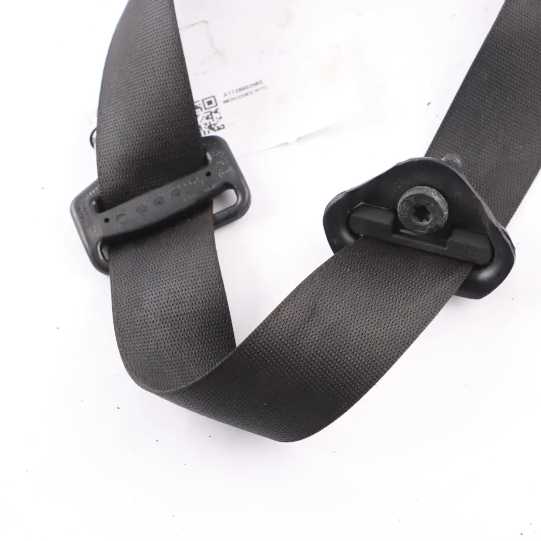 Mercedes R172 Retractor Cinturón Seguridad Delantero Izquierdo Negro - SKU A1728602985 - Número de pieza A1728602985