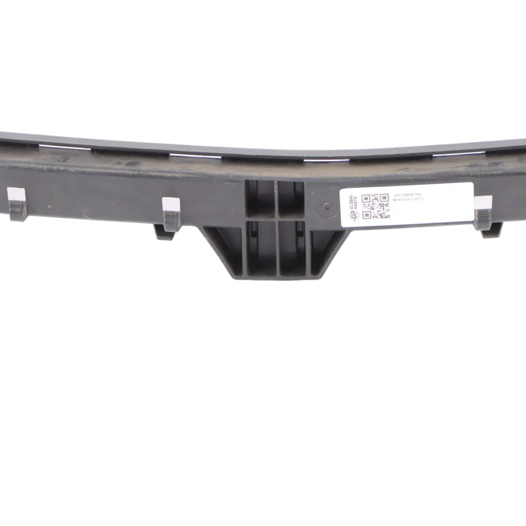 Middle Center Bumper Carrier to Mercedes R172 Rear with Part number A1728850765 Mercedes R172 Rear Middle Center Bumper Carrier - SKU A1728850765 - Part number A1728850765