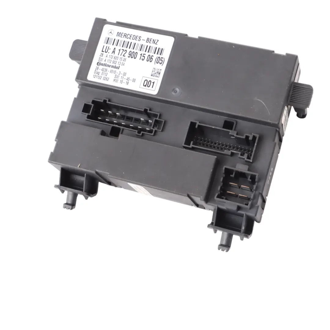 Mercedes R172 Módulo Control Techo Descapotable ECU - SKU A1729001506 - Número de pieza A1729001506