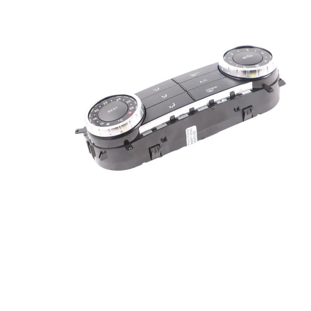 Climatisation Chauffage Panneau commande pour Mercedes SLK R172 à propos du numéro de pièce A1729004204 Mercedes SLK R172 Climatisation Chauffage Panneau commande - SKU A1729004204 - Numéro de pièce A1729004204