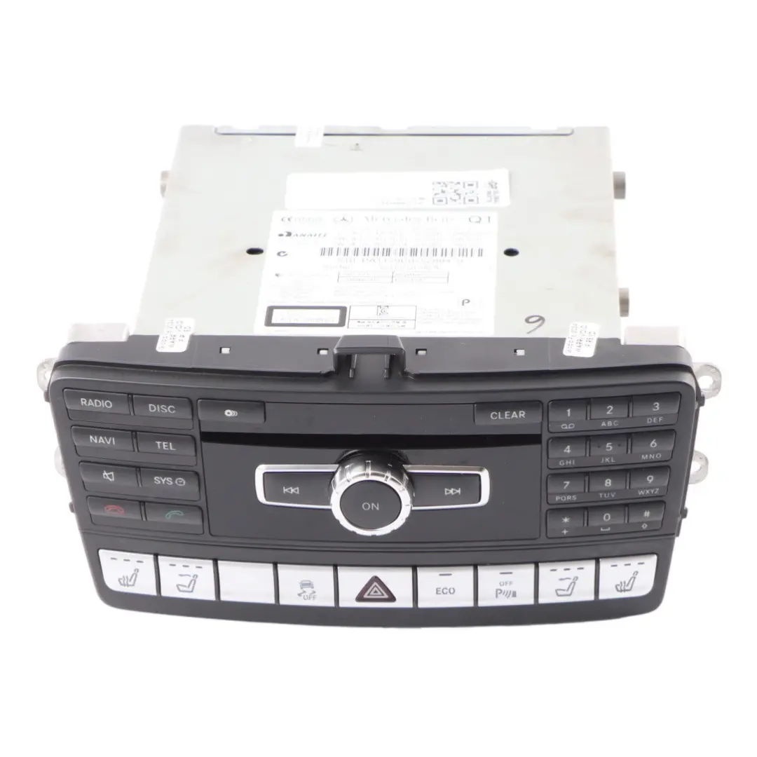 Head Unit Radio CD Player Audio to Mercedes R172 with Part number A1729005507 Mercedes R172 Head Unit Radio CD Player Audio - SKU A1729005507 - Part number A1729005507