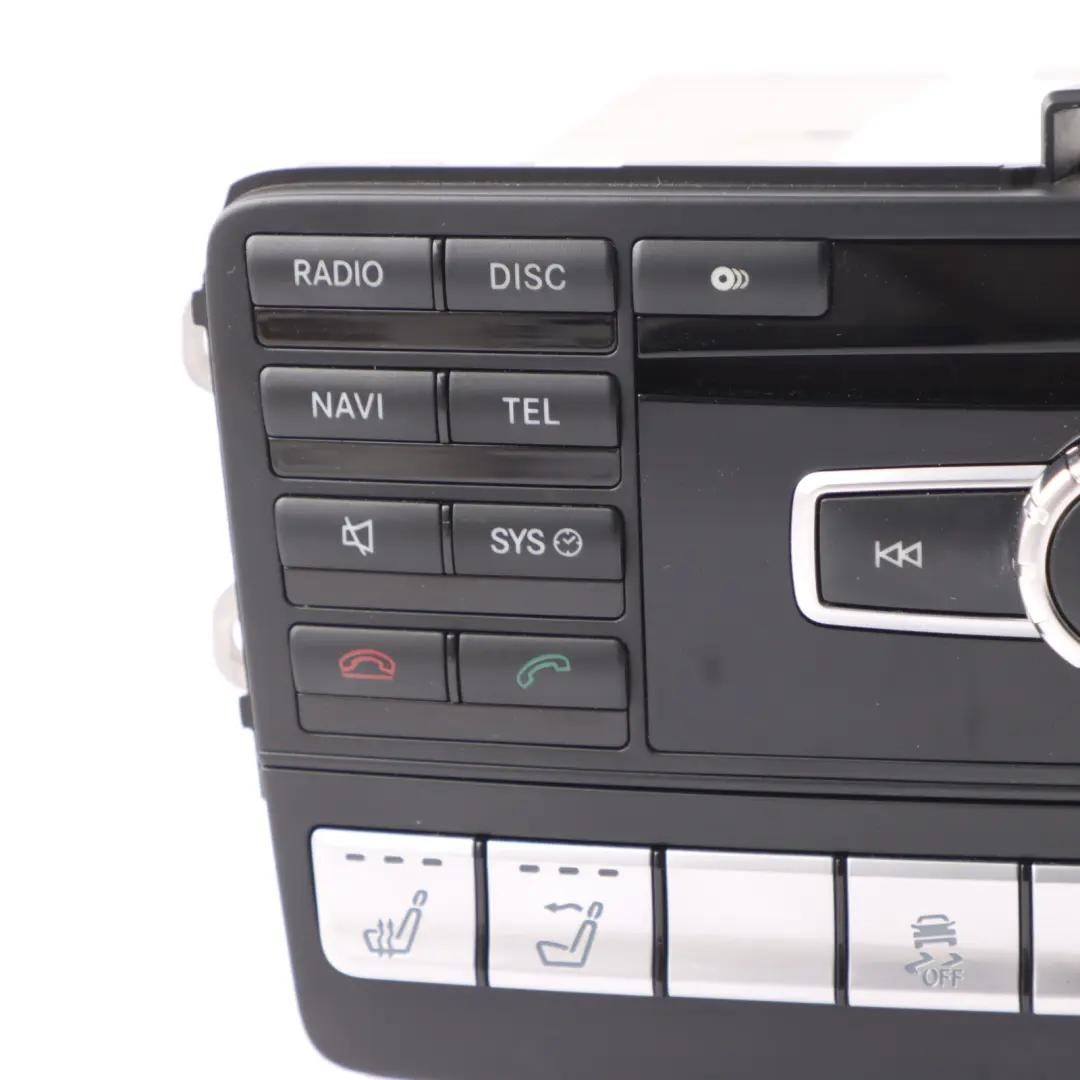 Head Unit Radio CD Player Audio to Mercedes R172 with Part number A1729005507 Mercedes R172 Head Unit Radio CD Player Audio - SKU A1729005507 - Part number A1729005507
