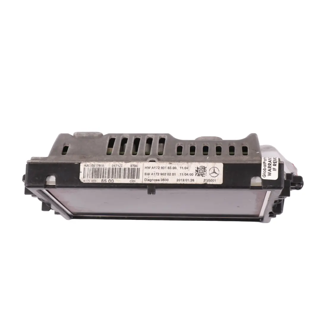 Mercedes W166 W204 Schermo display navigazione cruscotto - SKU A1729008500-2 - Numero di parte A1729008500