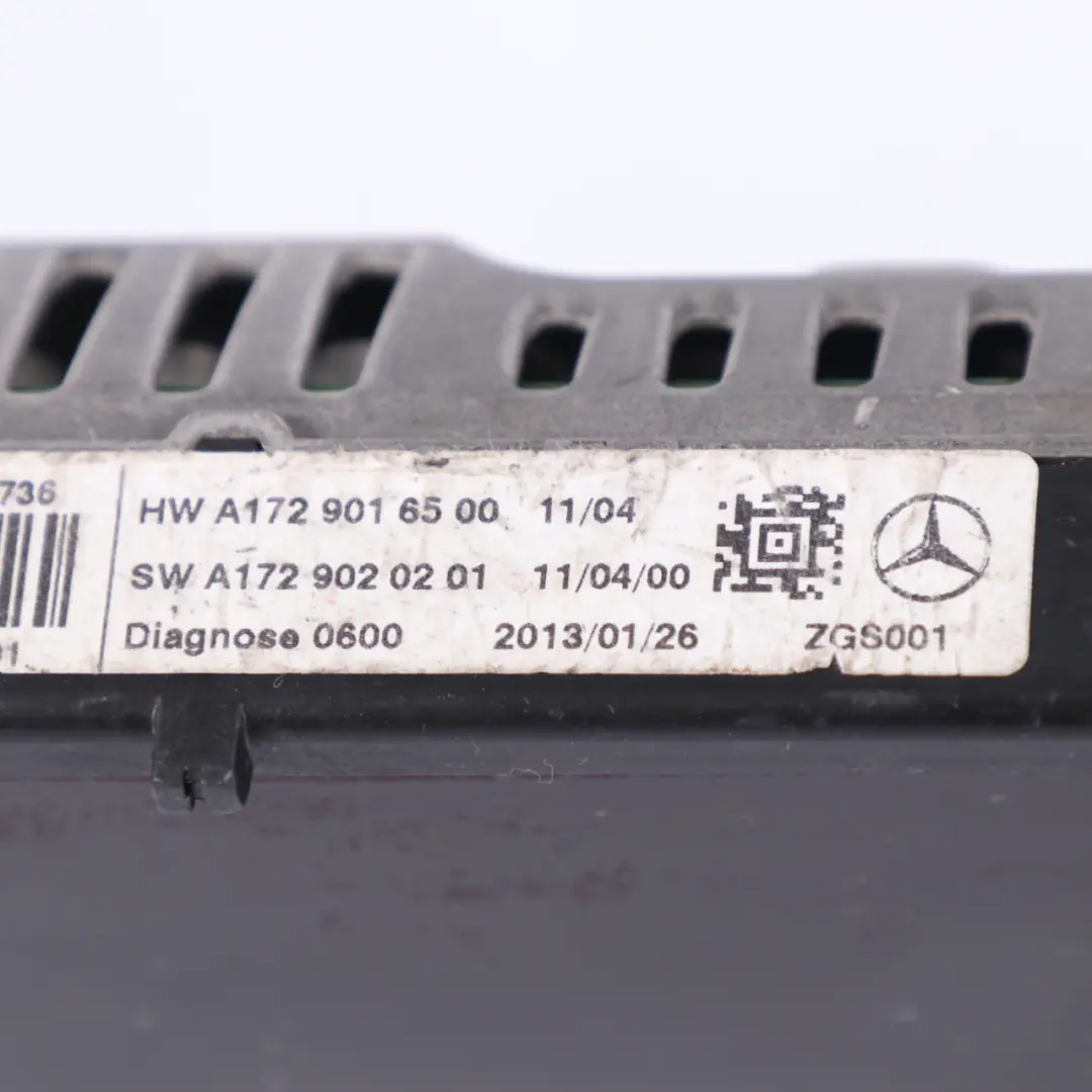 Mercedes W166 W204 Pantalla Información de Navegación Salpicadero - SKU A1729008500-2 - Número de pieza A1729008500